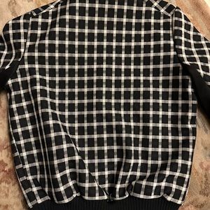 BRAND NEW WITH TAGS Maje plaid bomber jacket